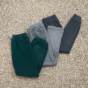Carters Fleece Joggers & Lightweight Jumping Beans Jogger Bundle